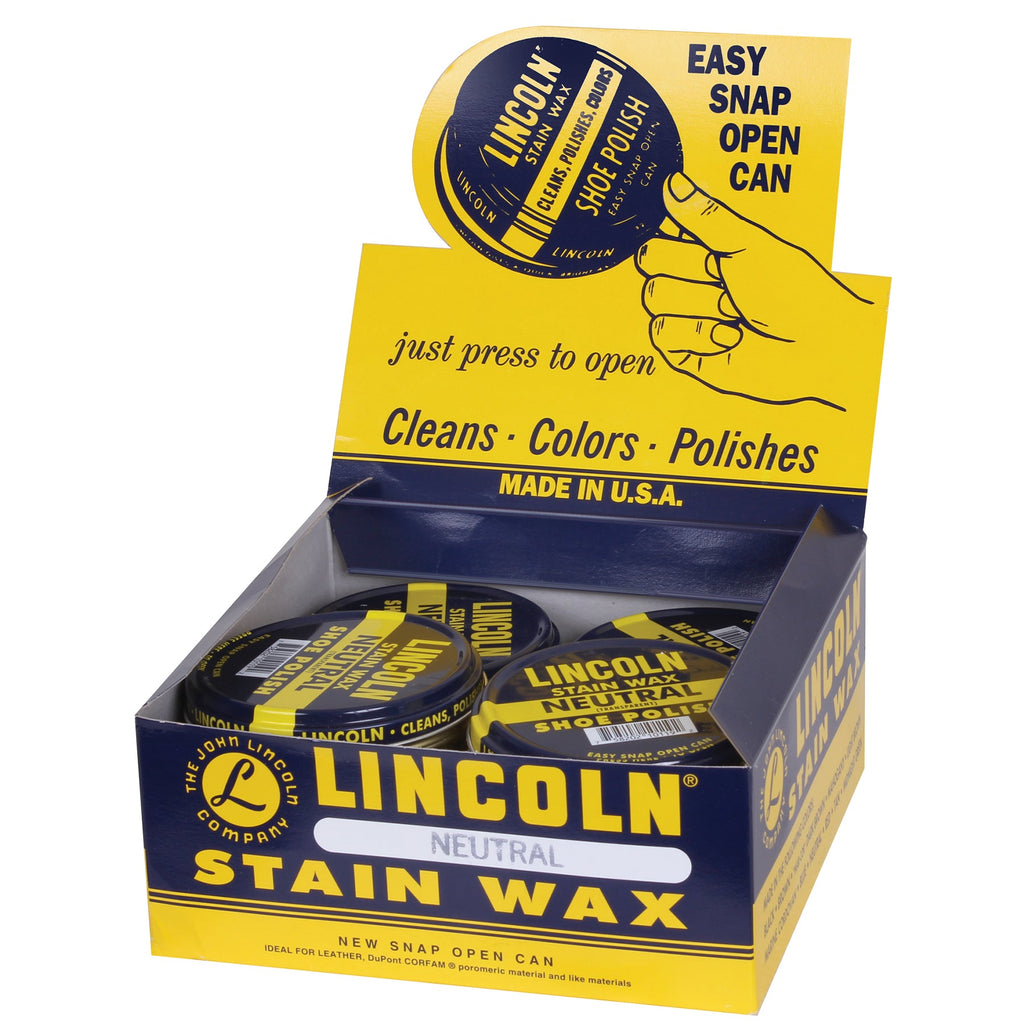 Lincoln U.S.M.C. Stain Wax Shoe Polish