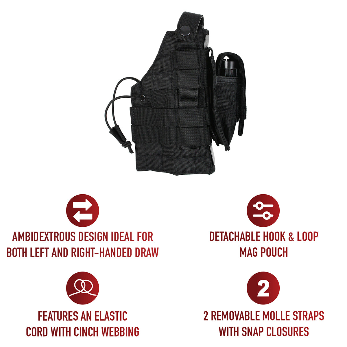 Rothco MOLLE Modular Ambidextrous Holster