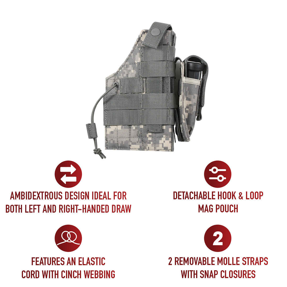 Rothco MOLLE Modular Ambidextrous Holster