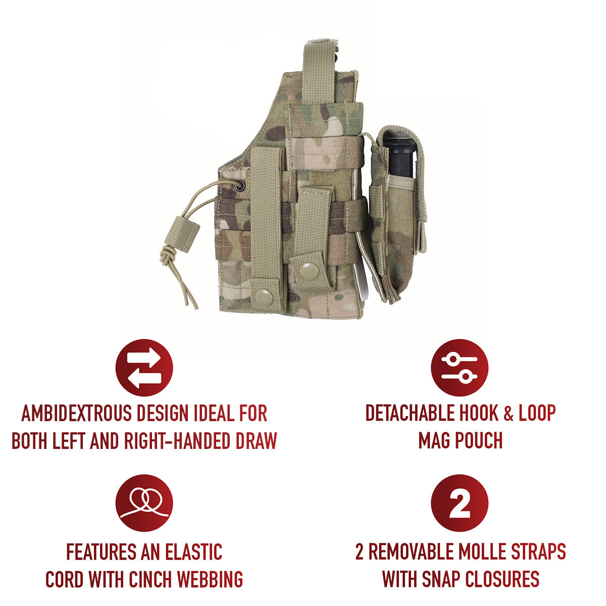 Rothco MOLLE Modular Ambidextrous Holster