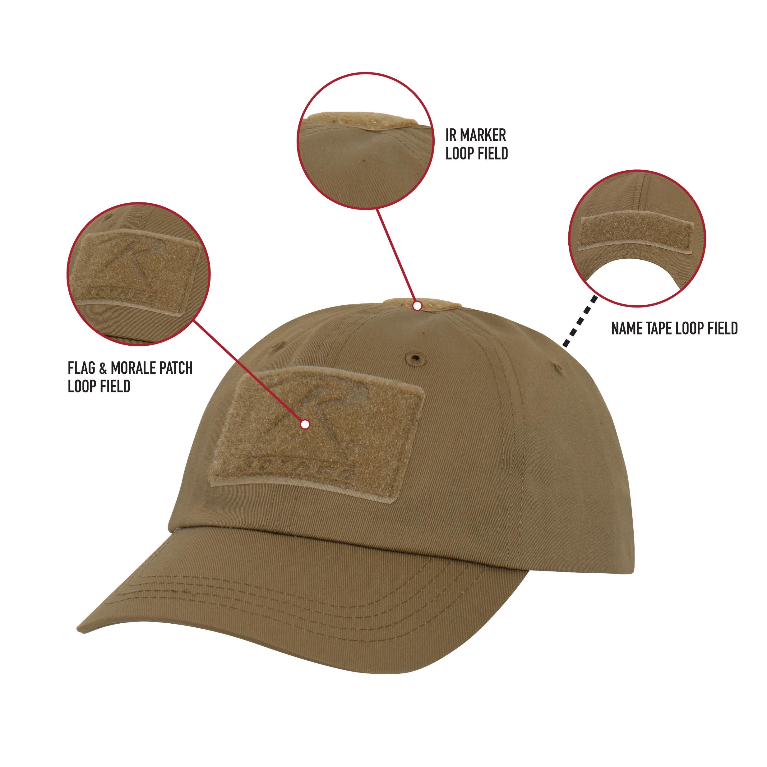Rothco Midnight Camo Tactical Operator Cap