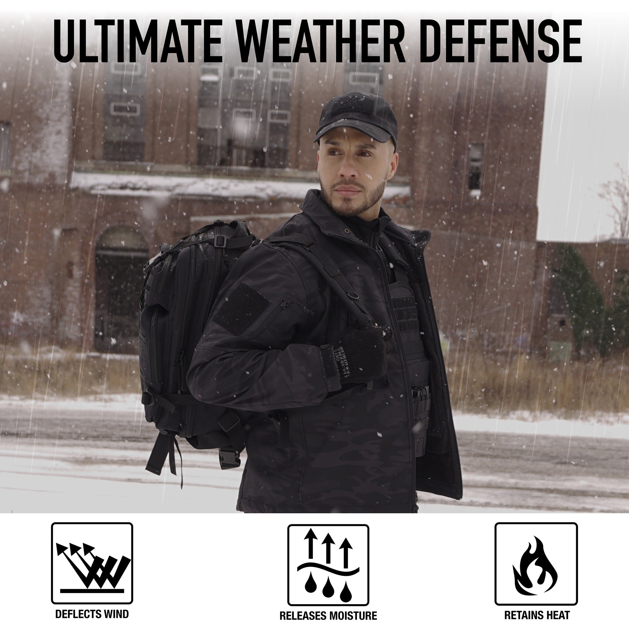 Rothco Midnight Camo Special Ops Soft Shell Jacket