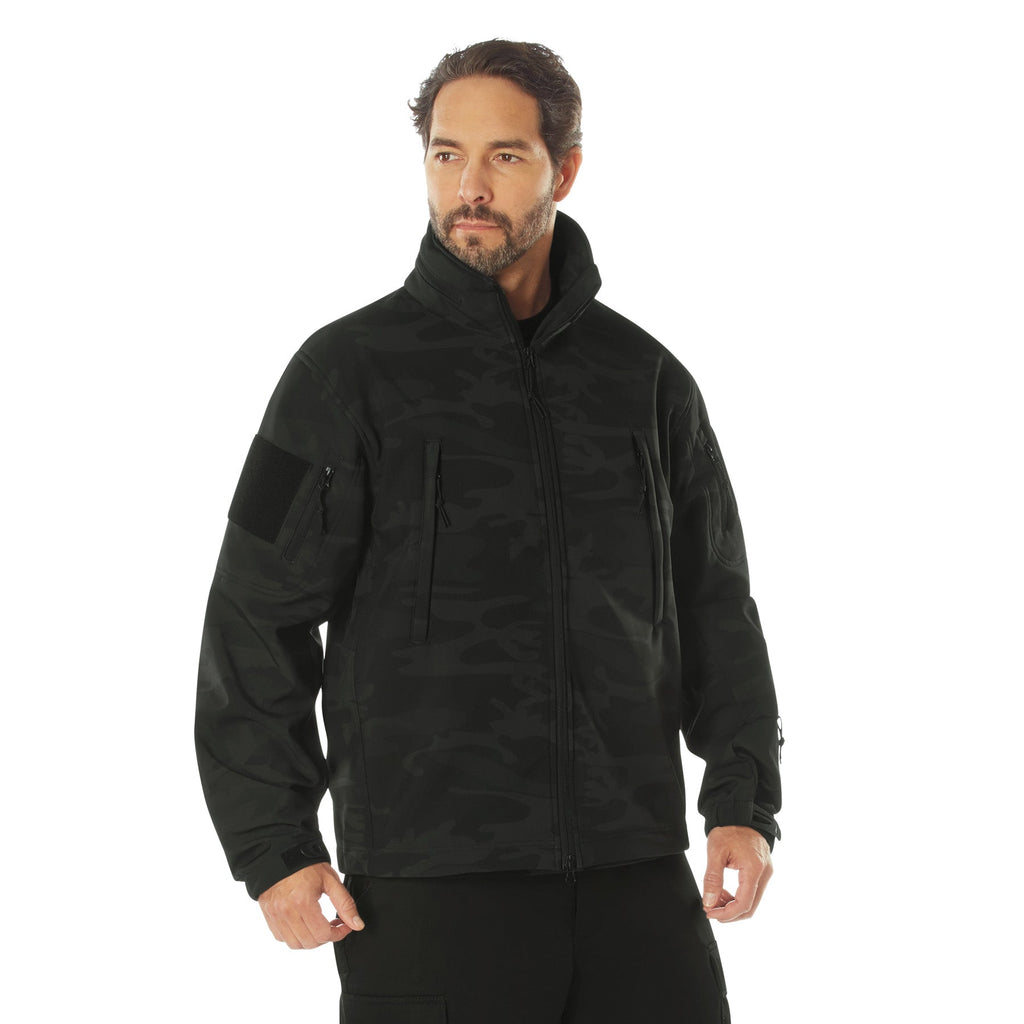 Rothco Midnight Camo Special Ops Soft Shell Jacket