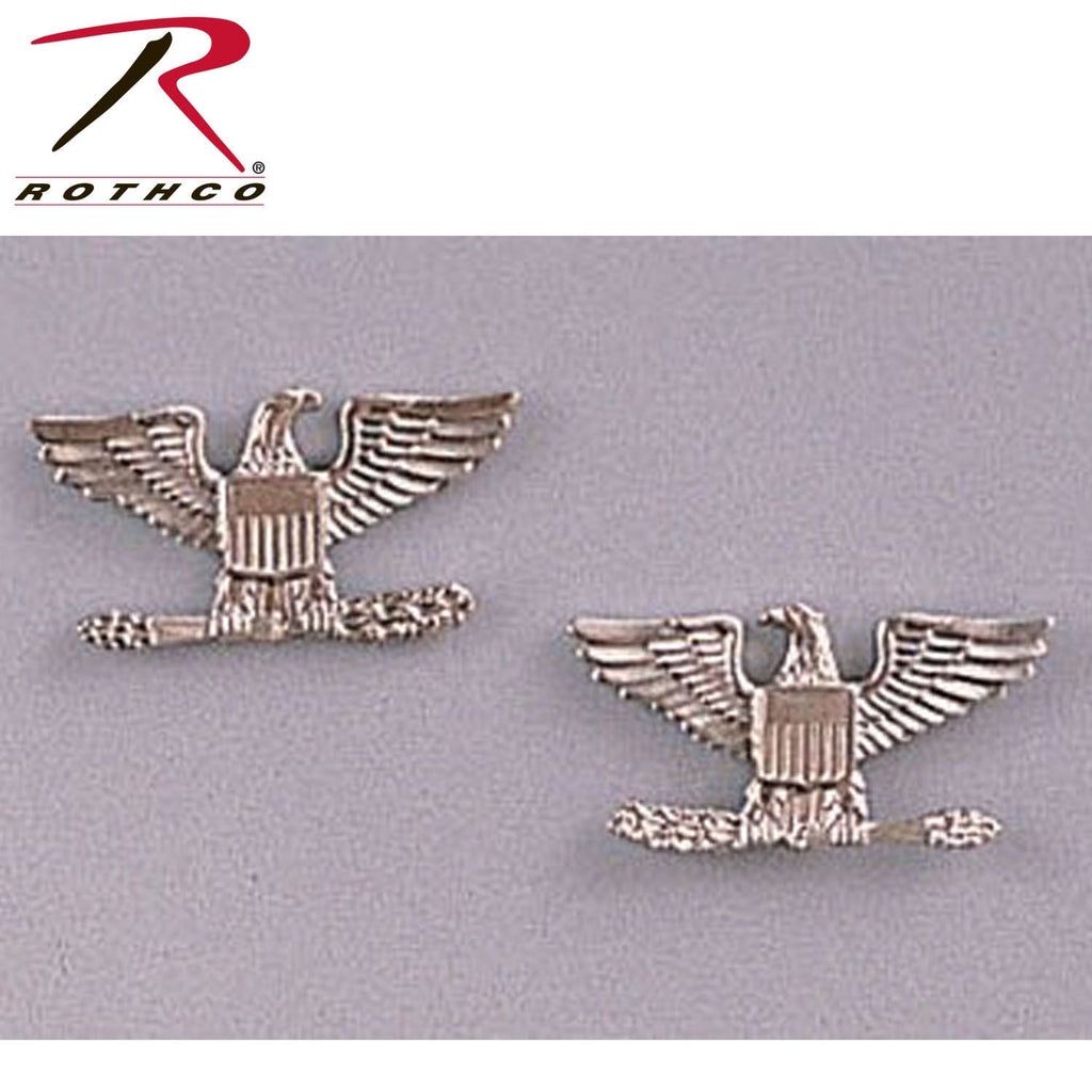 Rothco Colonel Insignia Pin - Silver