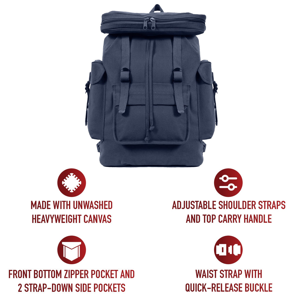 Rothco Canvas European Style Rucksack