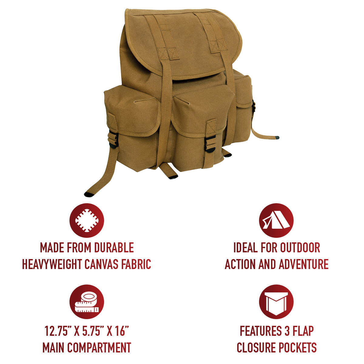 Rothco Heavyweight Mini Alice Pack