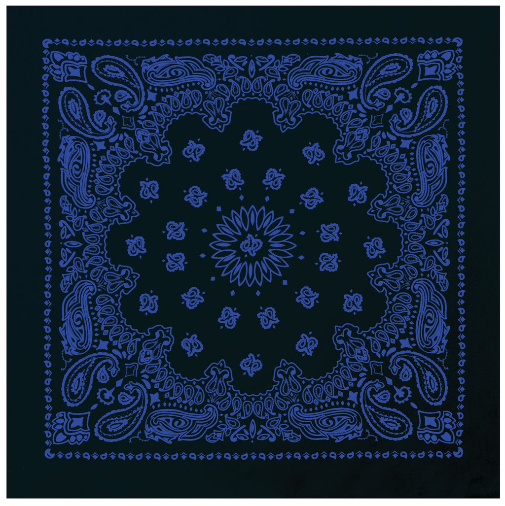 Rothco Trainmen Paisley Bandana – Extra-Large - 27” X 27"