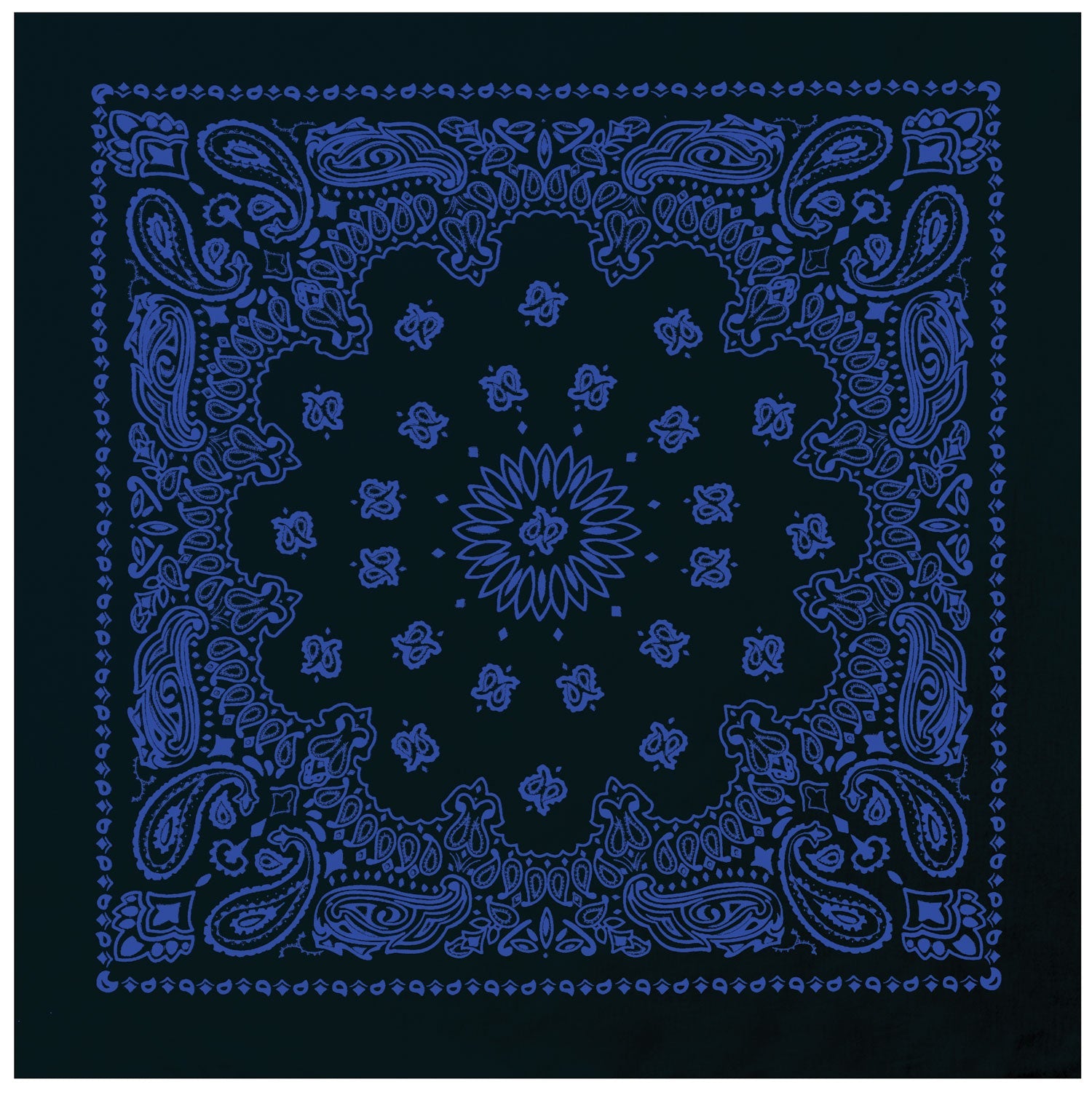 Rothco Trainmen Paisley Bandana – Extra-Large - 27” X 27"