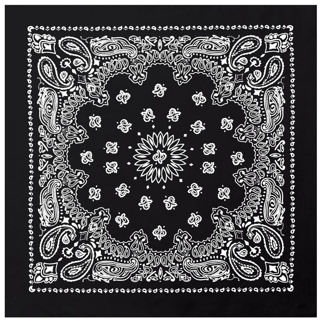 Rothco Trainmen Paisley Bandana – Extra-Large - 27” X 27"