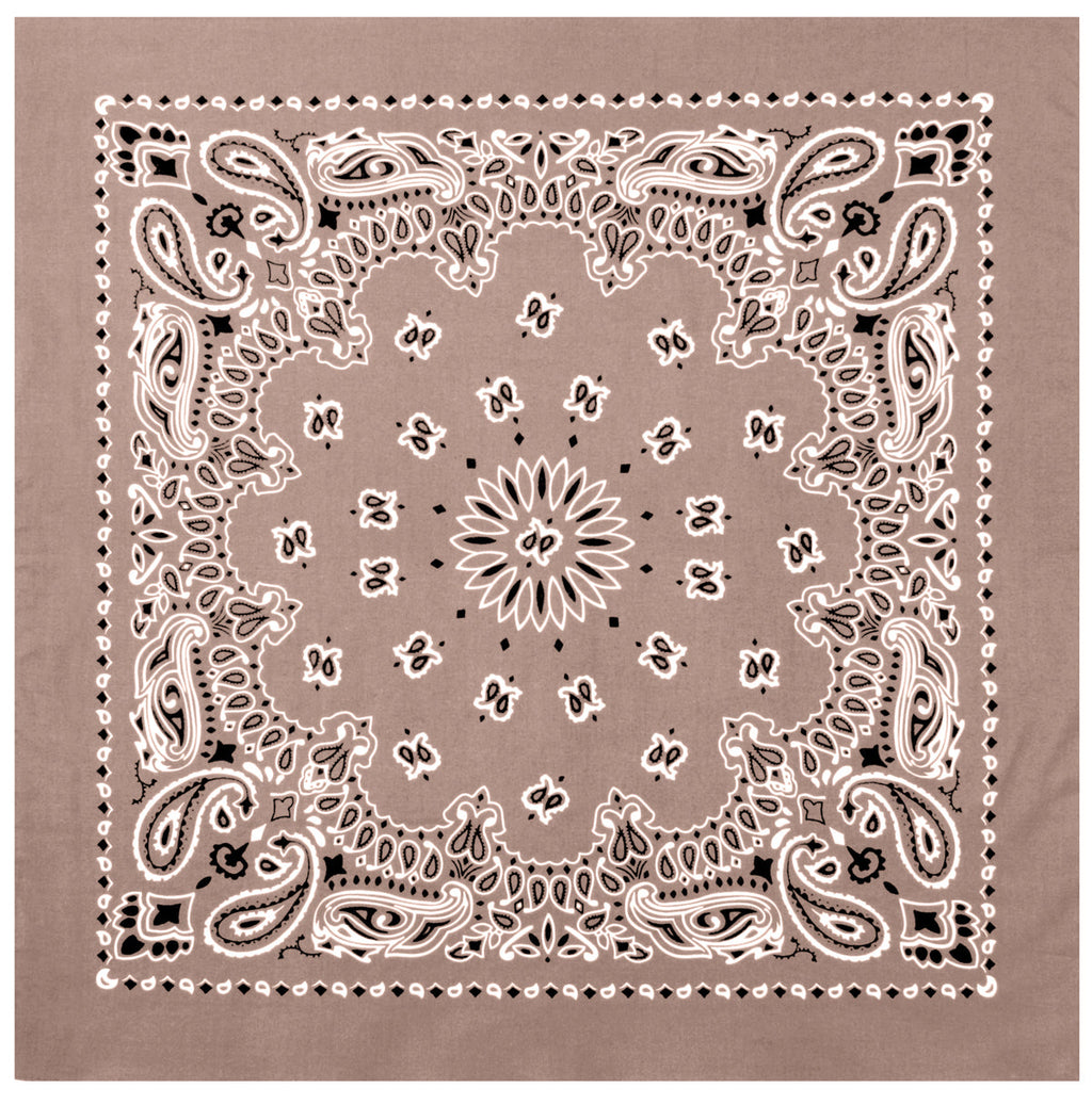Rothco Trainmen Paisley Bandana – Extra-Large - 27” X 27"