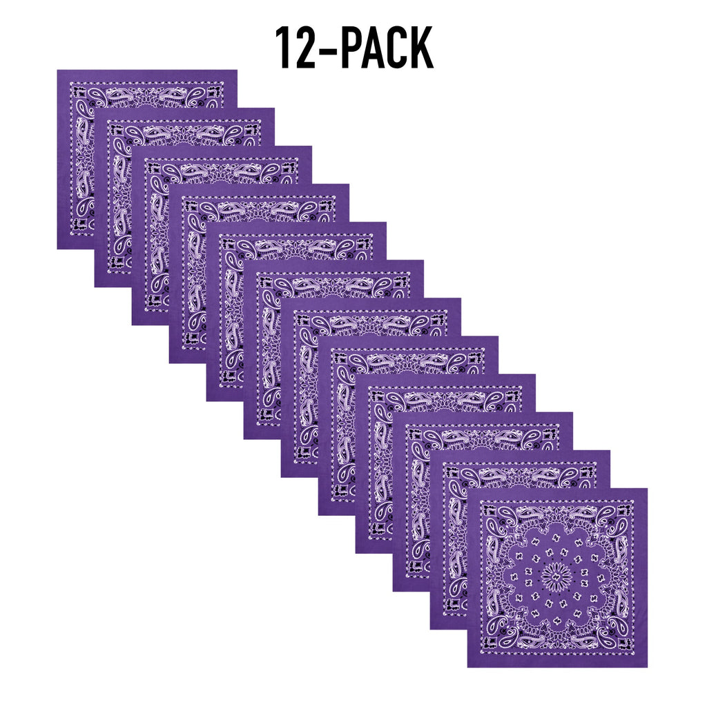 Rothco Trainmen Paisley Bandana – Extra-Large - 27” X 27"