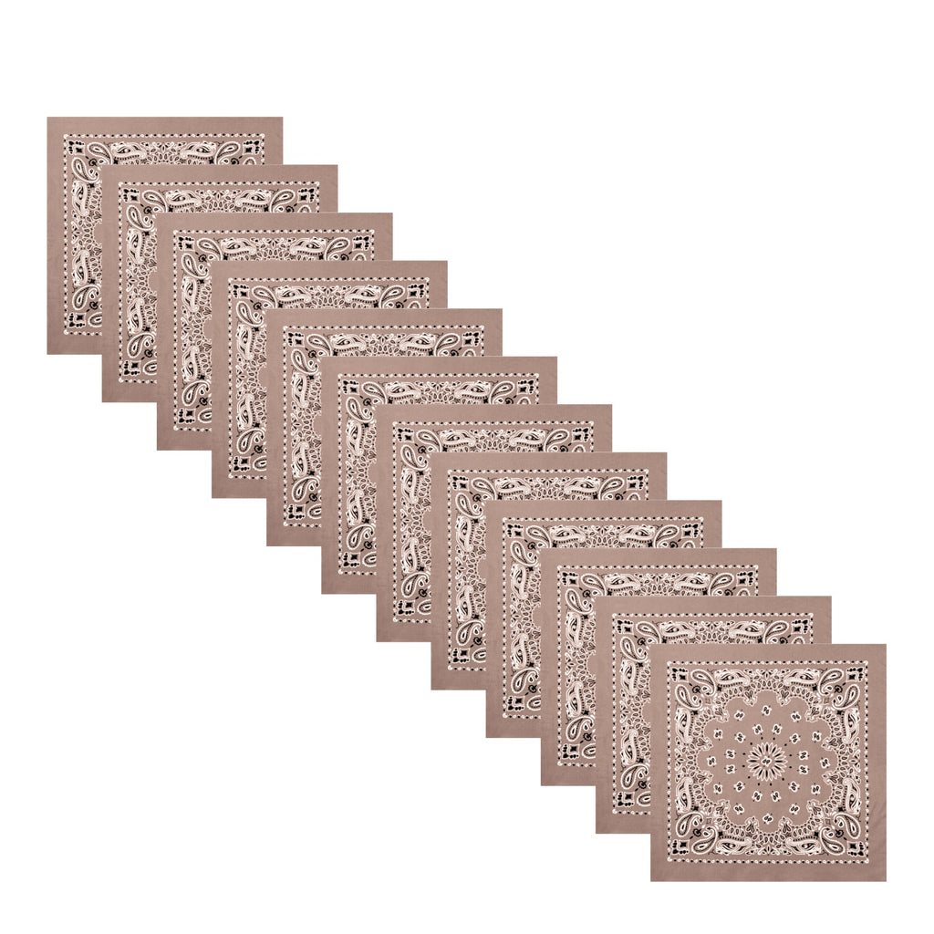 Rothco Trainmen Paisley Bandana – Extra-Large - 27” X 27"