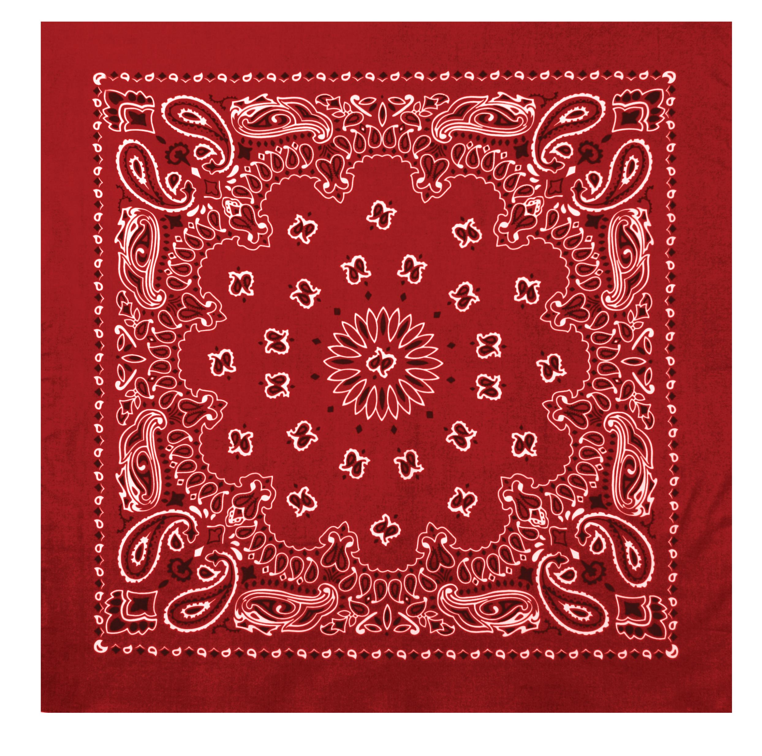 Rothco Trainmen Paisley Bandana – Extra-Large - 27” X 27"
