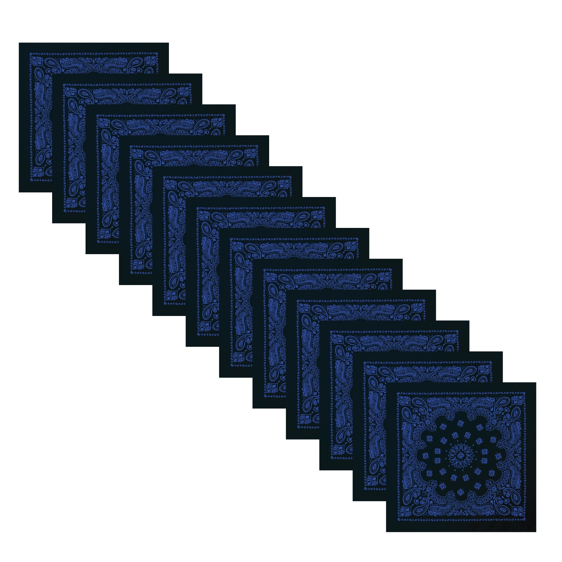 Rothco Trainmen Paisley Bandana – Extra-Large - 27” X 27"