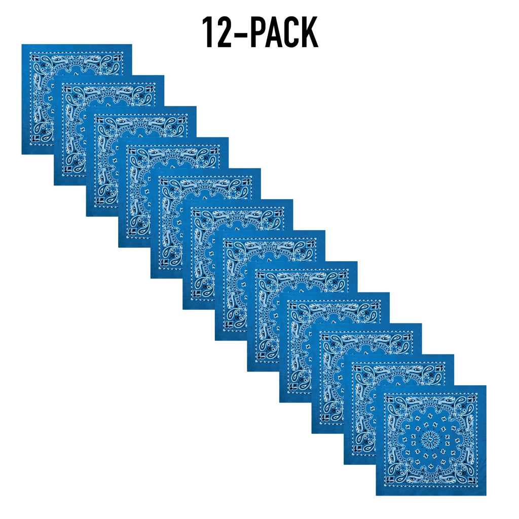Rothco Trainmen Paisley Bandana – Extra-Large - 27” X 27"