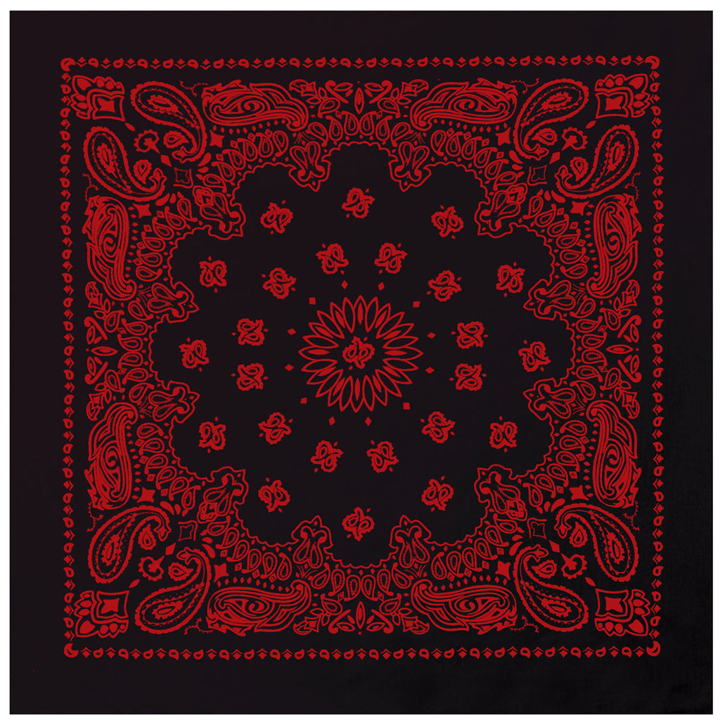 Rothco Trainmen Paisley Bandana – Extra-Large - 27” X 27"