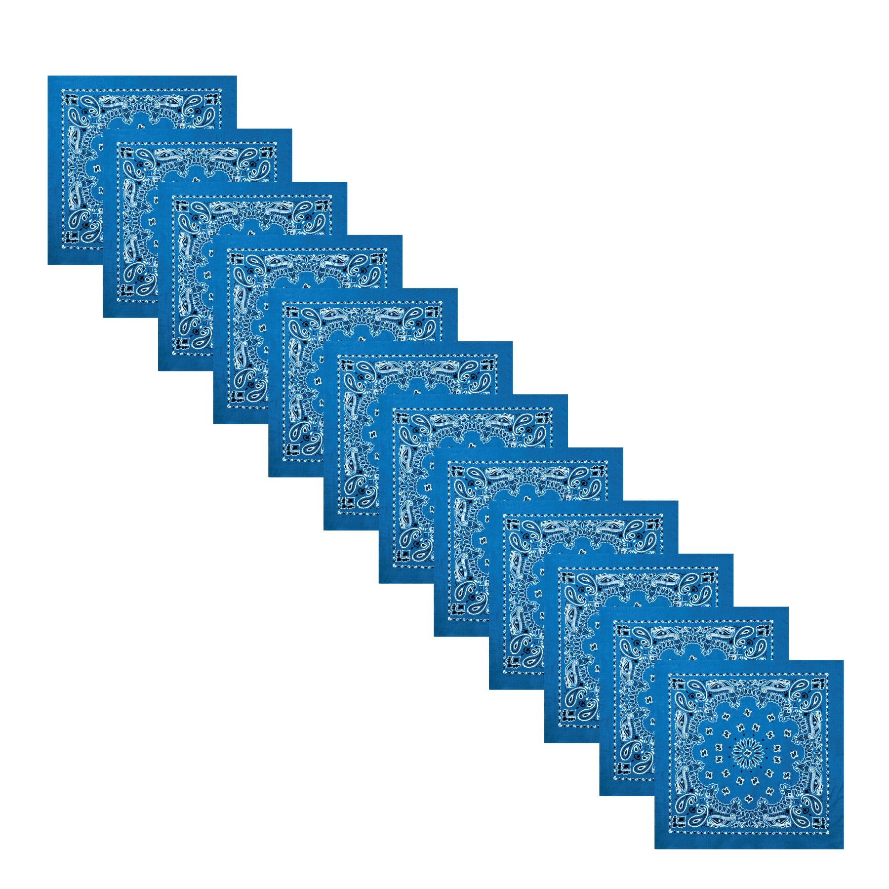 Rothco Trainmen Paisley Bandana – Extra-Large - 27” X 27"