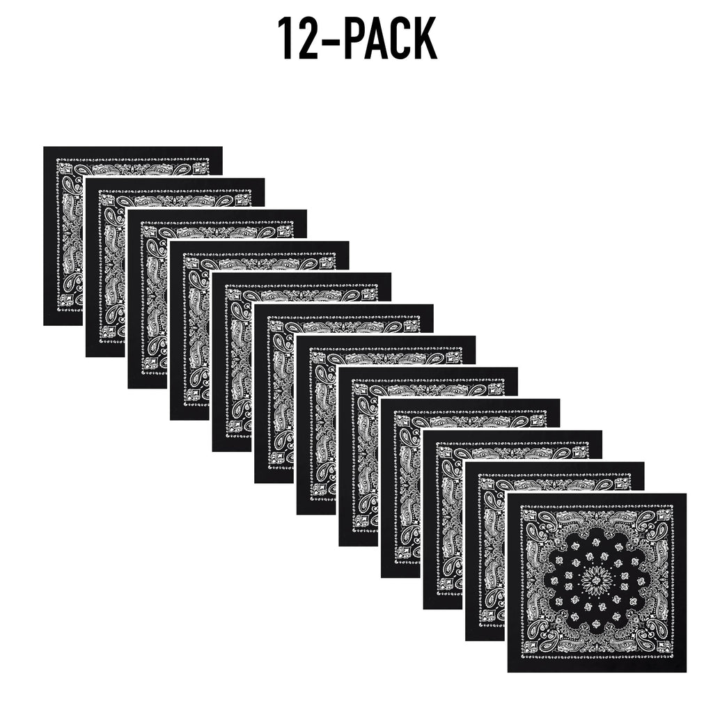 Rothco Trainmen Paisley Bandana – Extra-Large - 27” X 27"