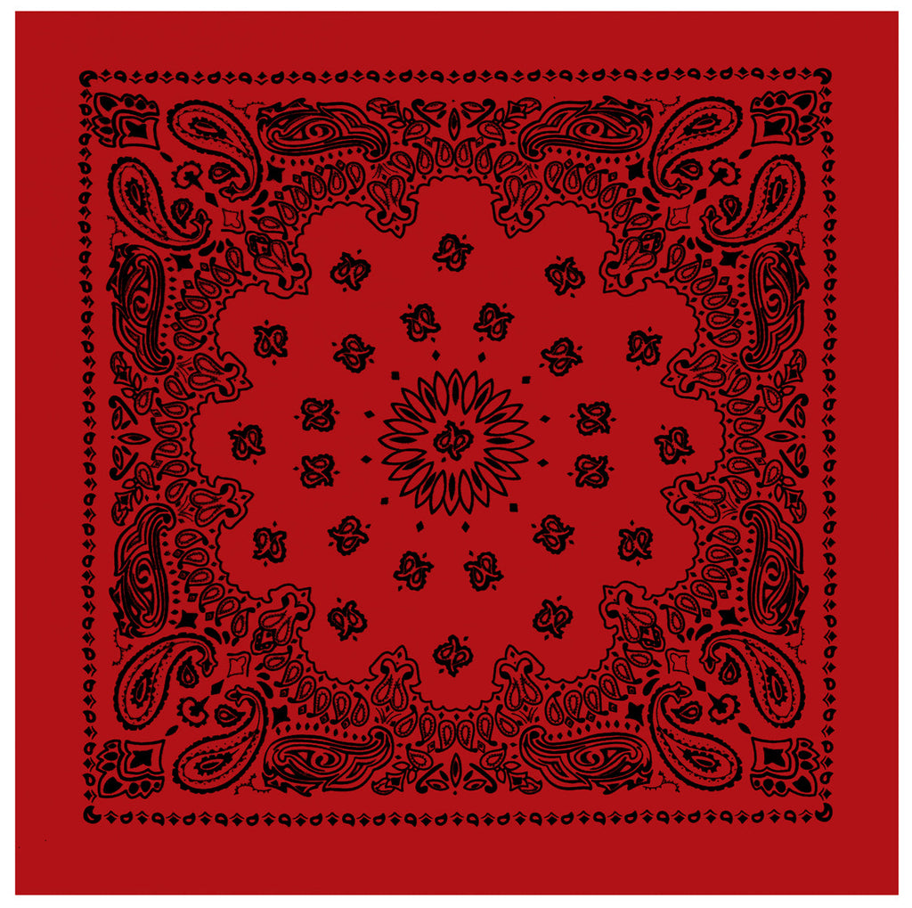 Rothco Trainmen Paisley Bandana – Extra-Large - 27” X 27"