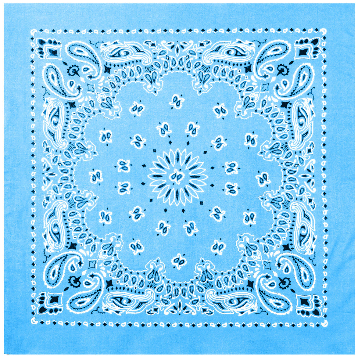 Rothco Trainmen Paisley Bandana – Extra-Large - 27” X 27"