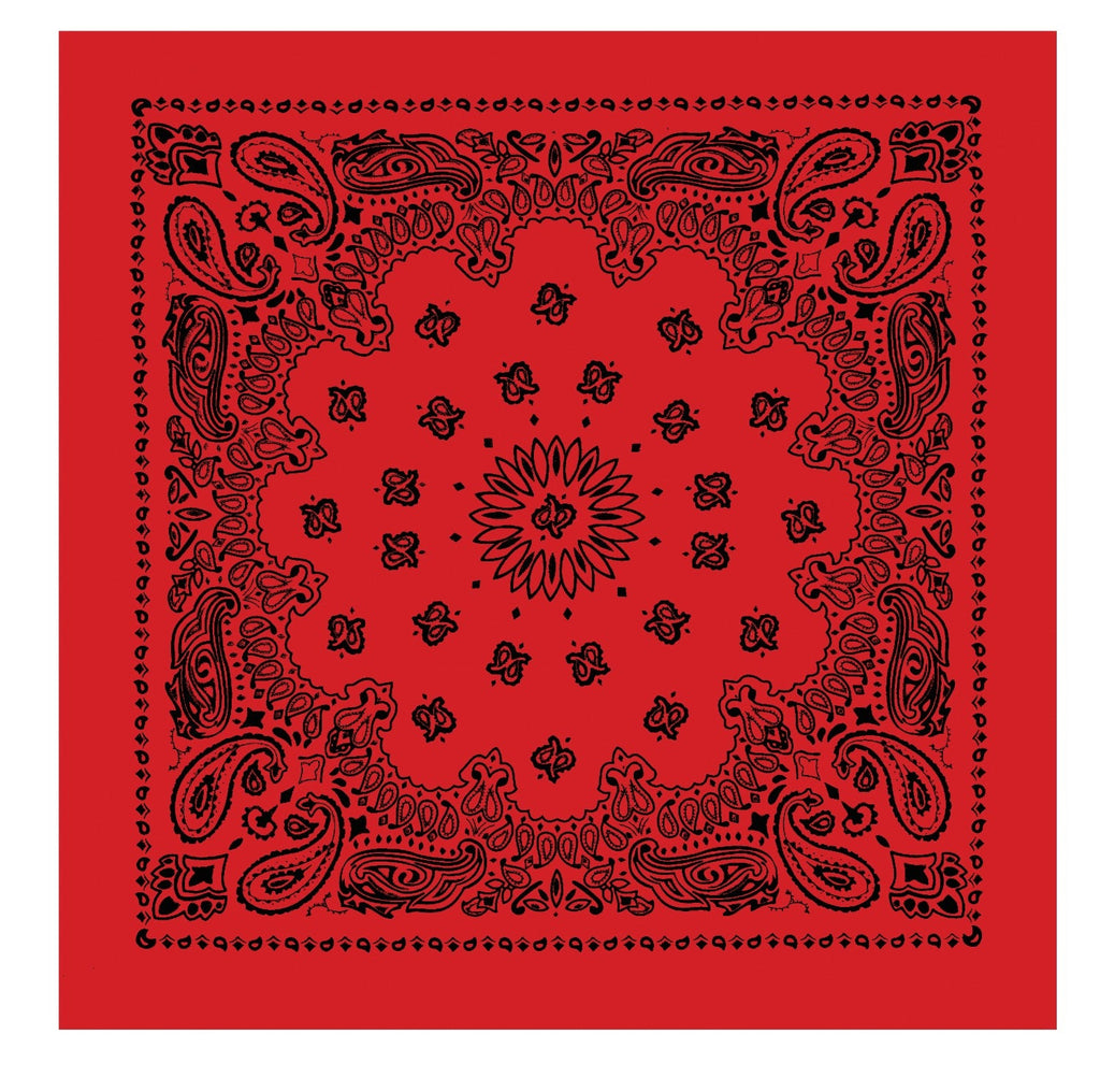 Rothco Trainmen Paisley Bandana – Extra-Large - 27” X 27"