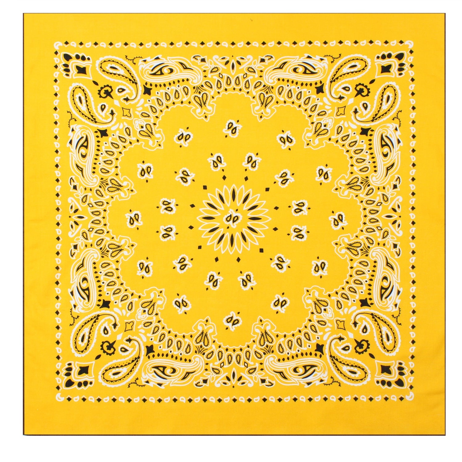 Rothco Trainmen Paisley Bandana – Extra-Large - 27” X 27"