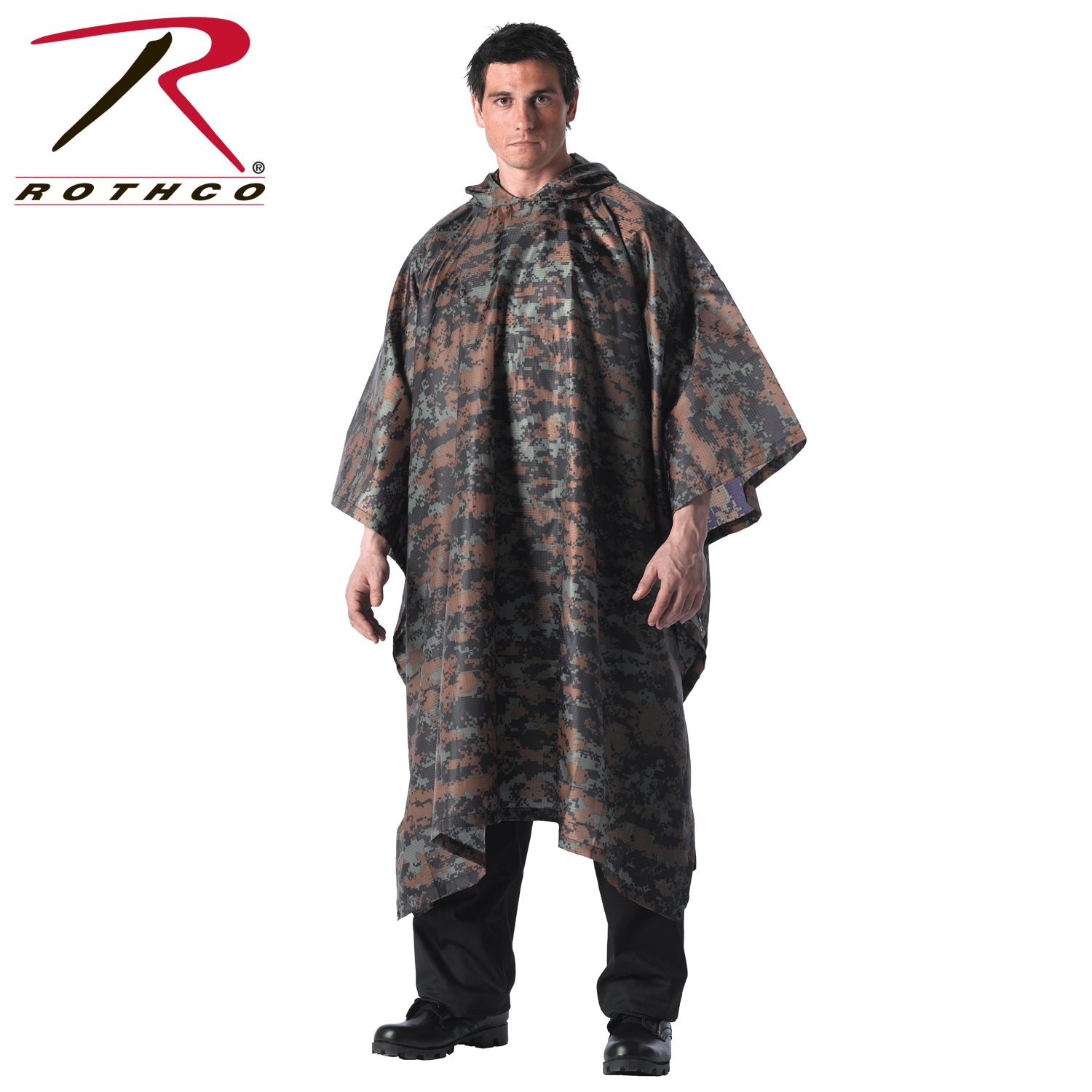 Rothco G.I. Type Rip-Stop Poncho