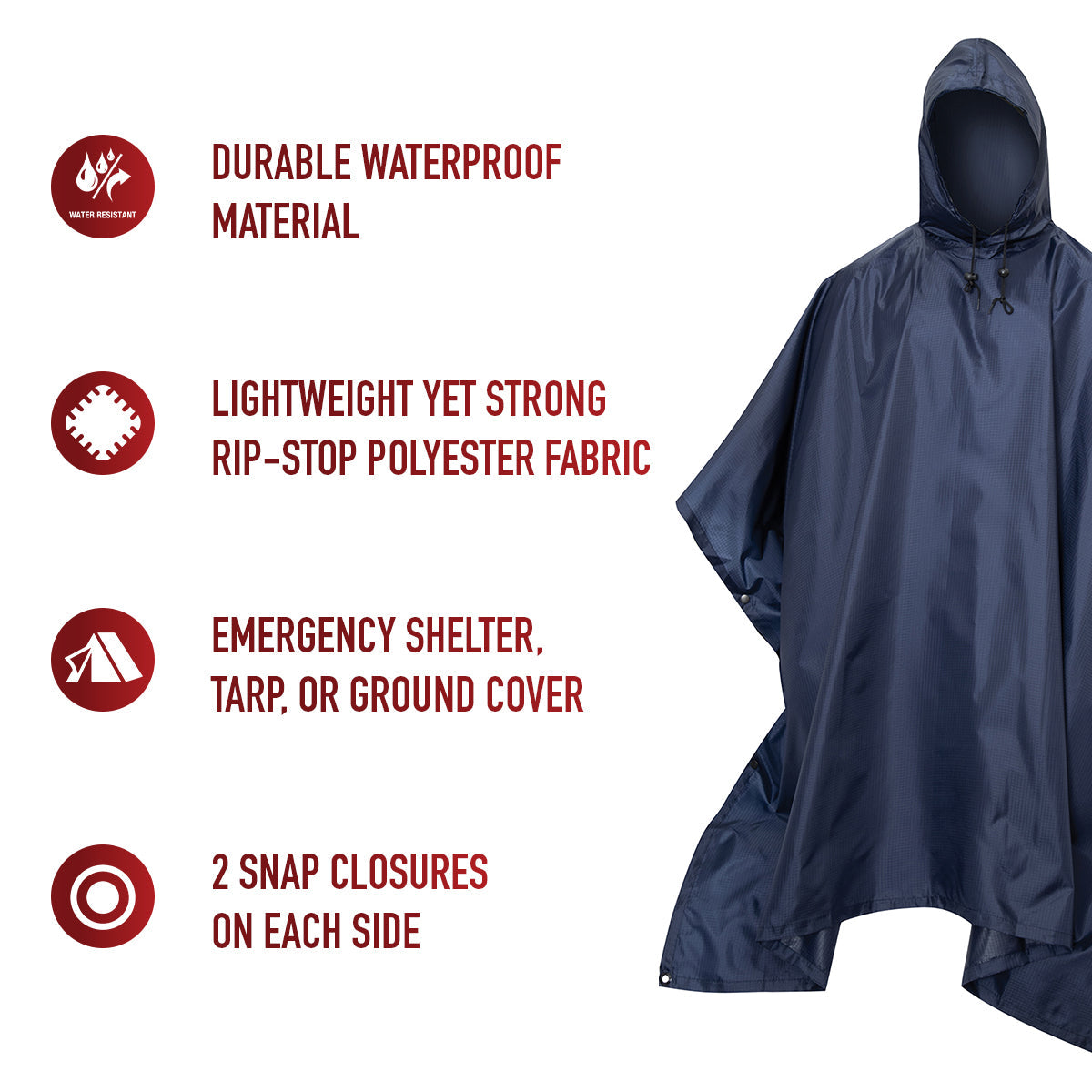 Rothco G.I. Type Rip-Stop Poncho