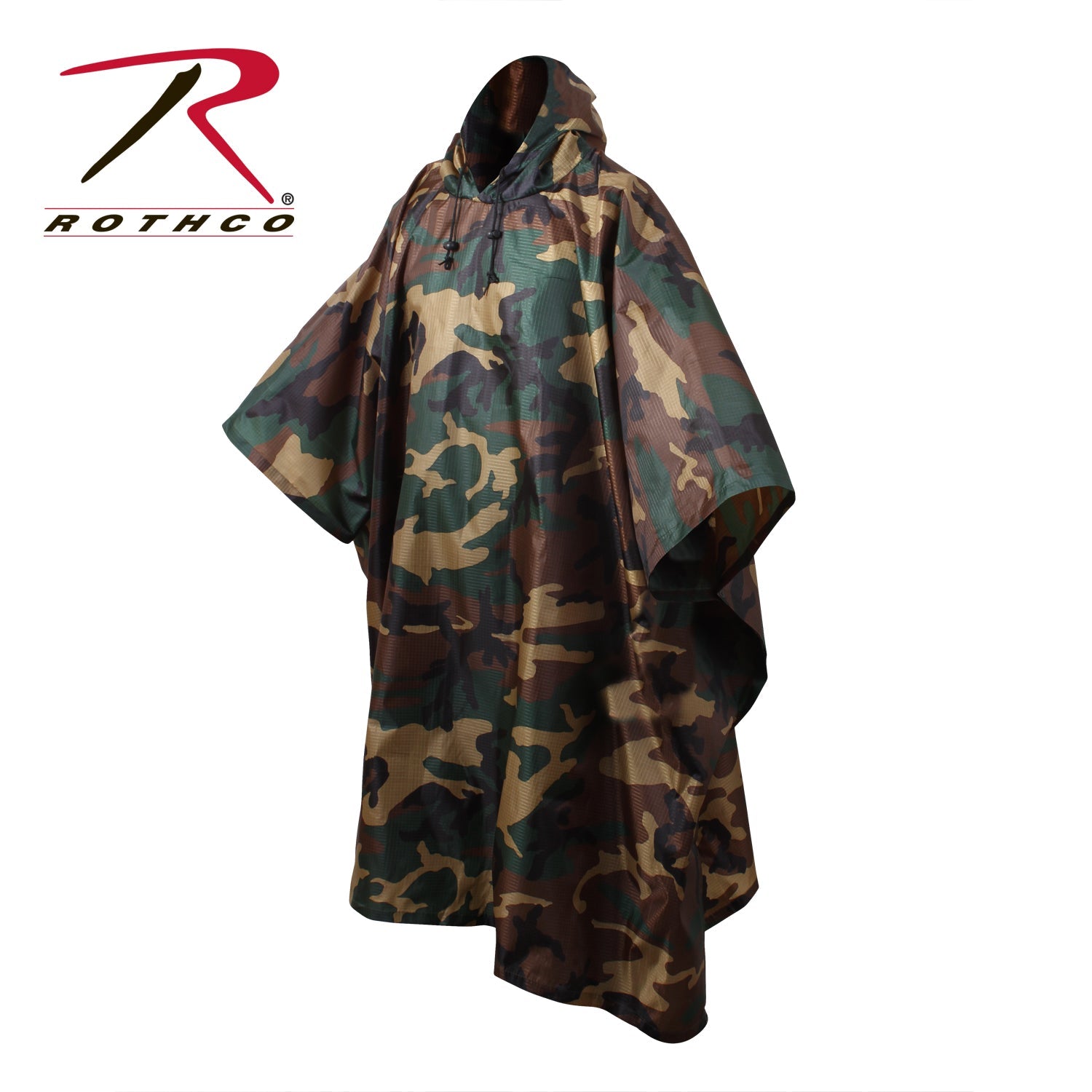 Rothco G.I. Type Rip-Stop Poncho