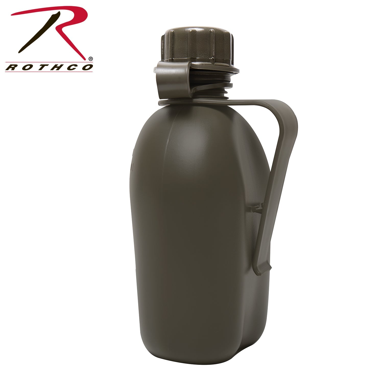 Genuine G.I 3 Piece 1 QT. Canteen with Clip