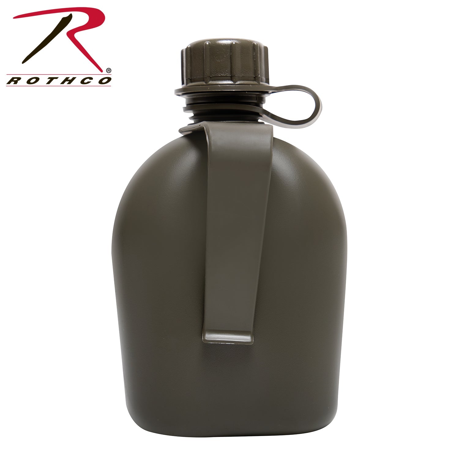 Genuine G.I 3 Piece 1 QT. Canteen with Clip