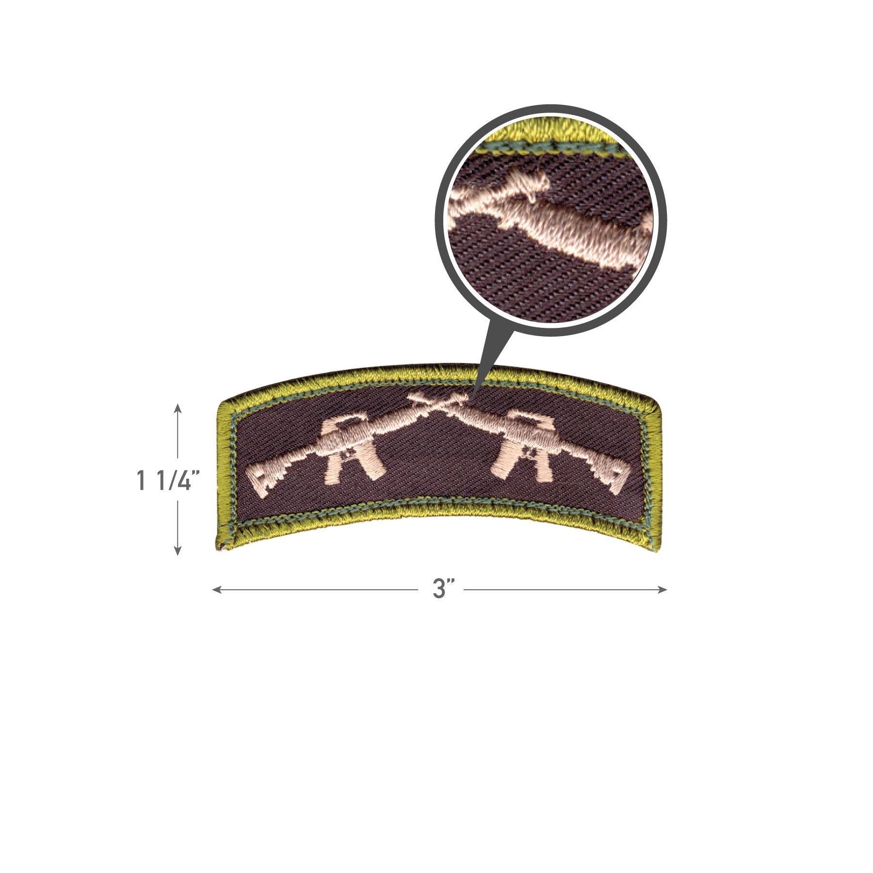 Rothco Crossed Rifles Morale Patch