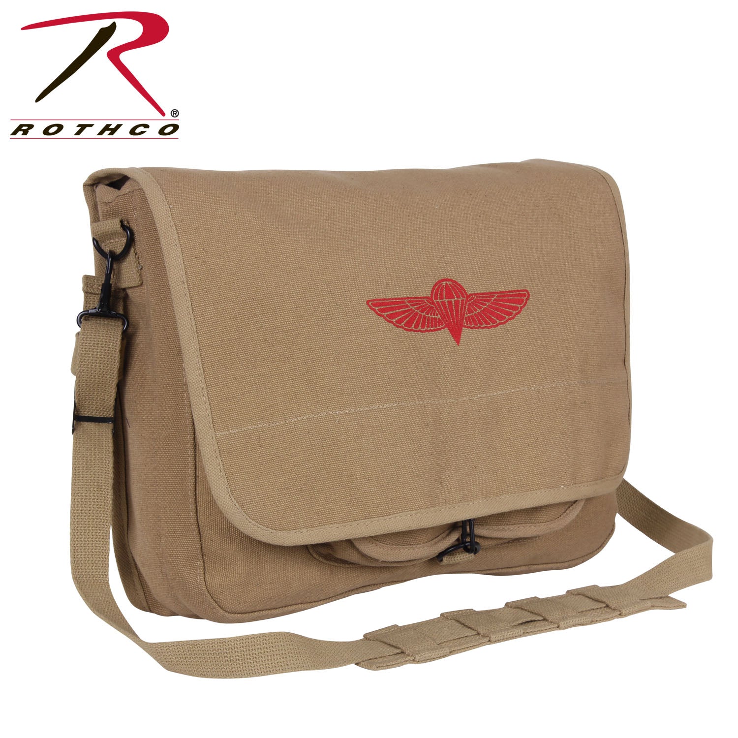 Rothco Canvas Paratrooper Messenger Bag