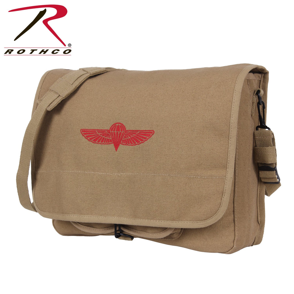 Rothco Canvas Paratrooper Messenger Bag