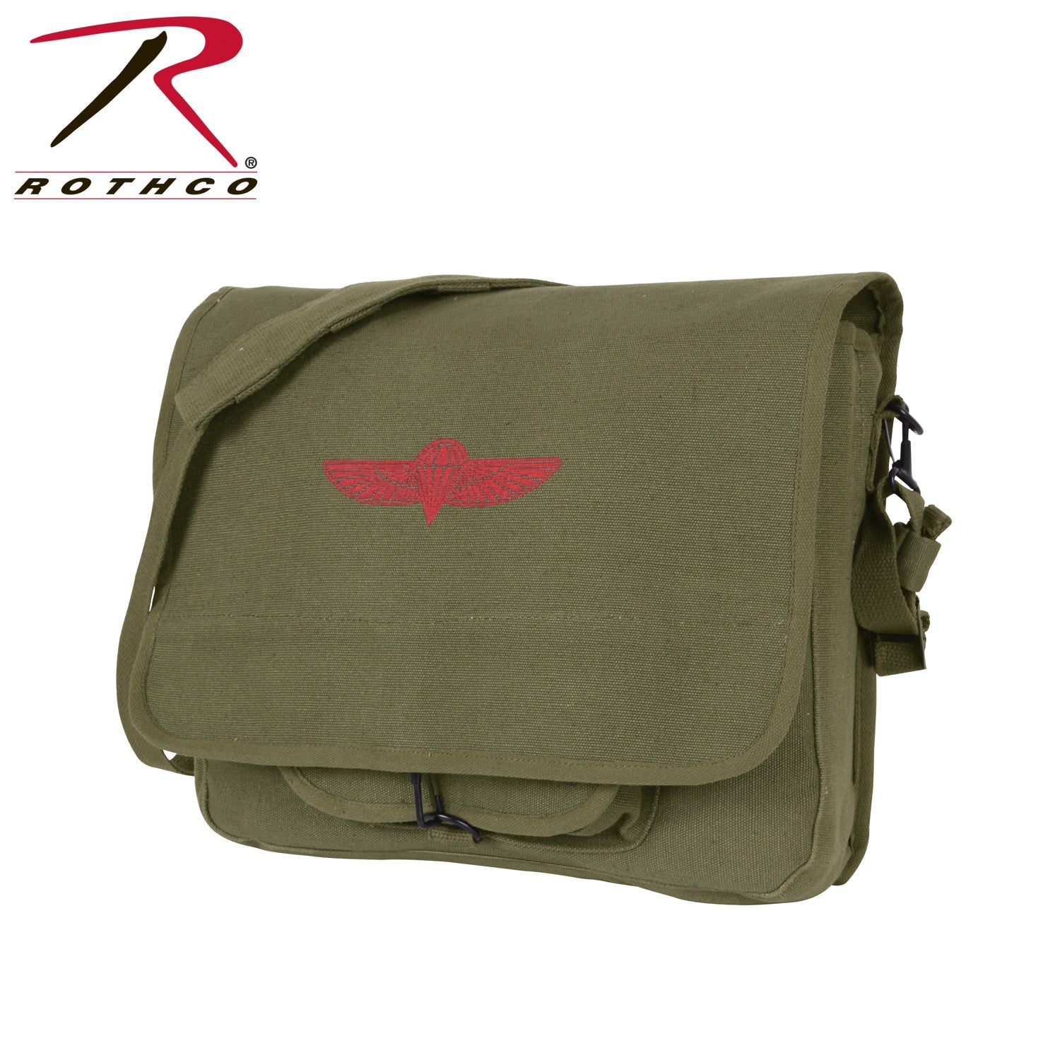 Rothco Canvas Paratrooper Messenger Bag