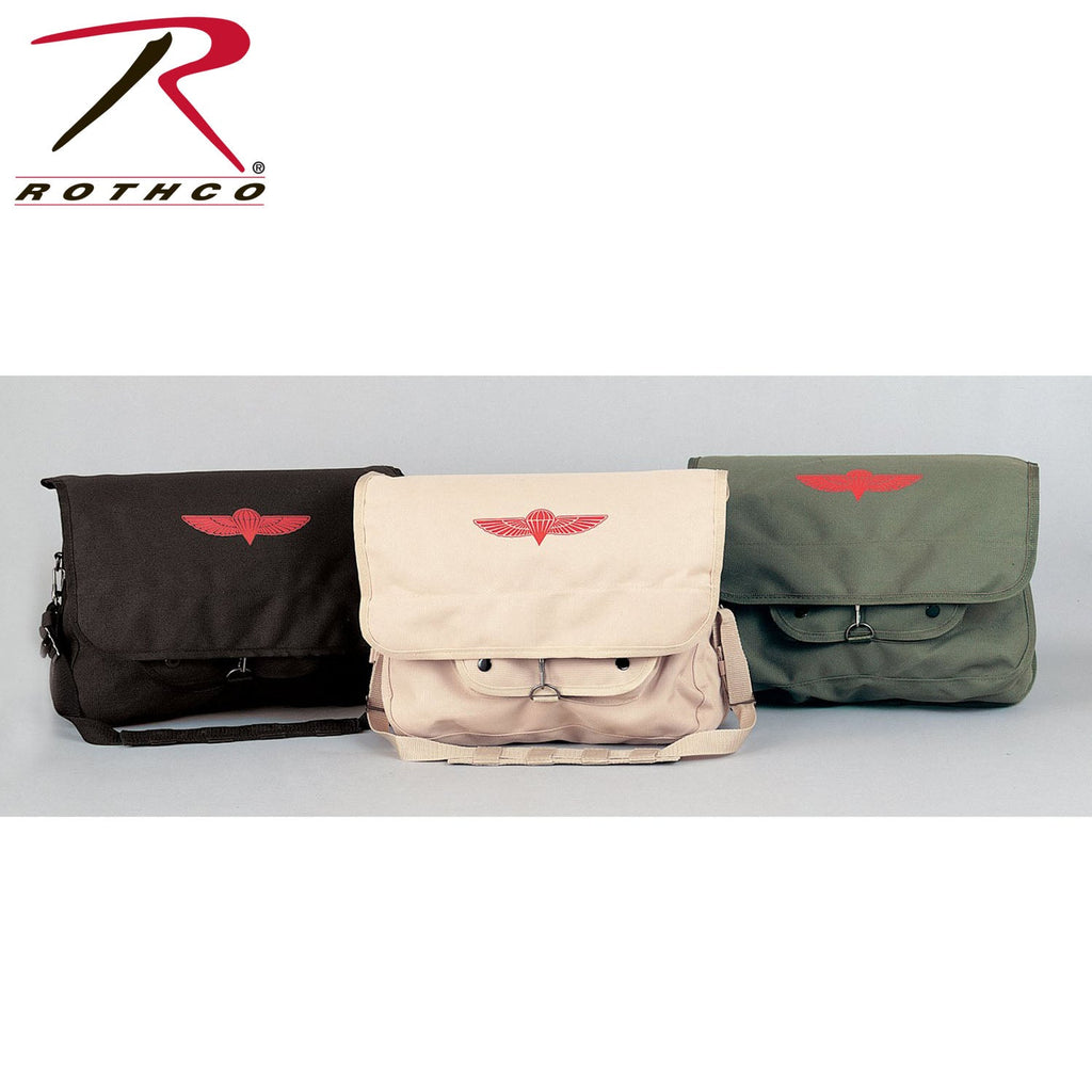 Rothco Canvas Paratrooper Messenger Bag