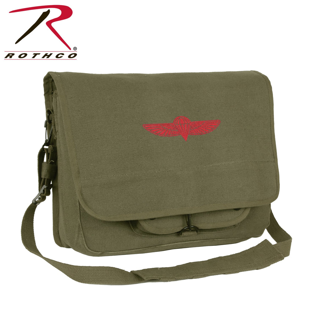 Rothco Canvas Paratrooper Messenger Bag