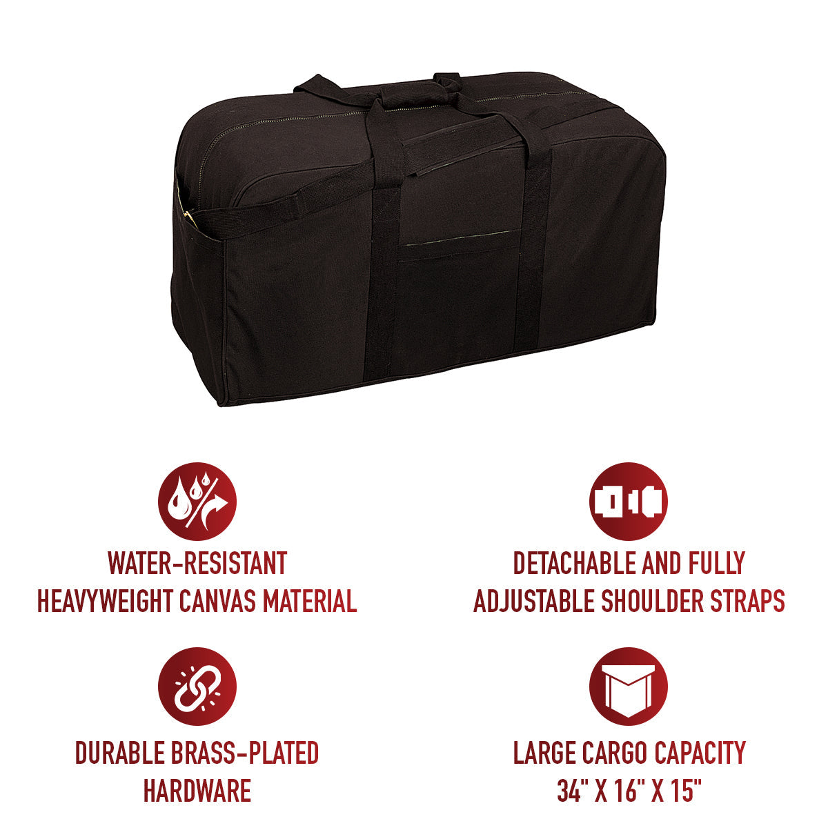 Rothco Jumbo Canvas Cargo Bag