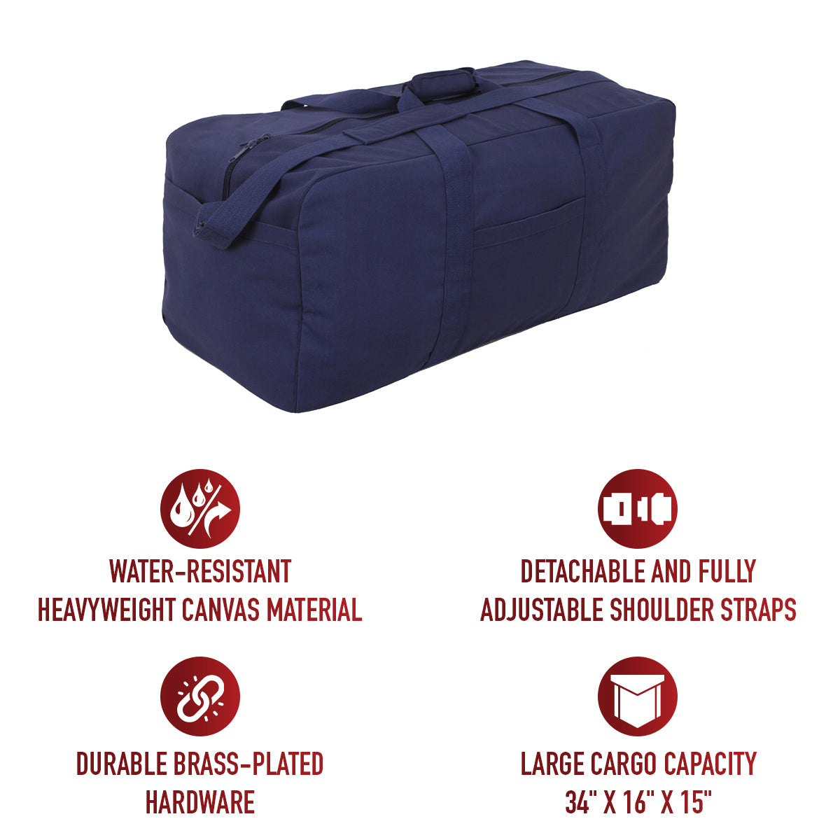 Rothco Jumbo Canvas Cargo Bag