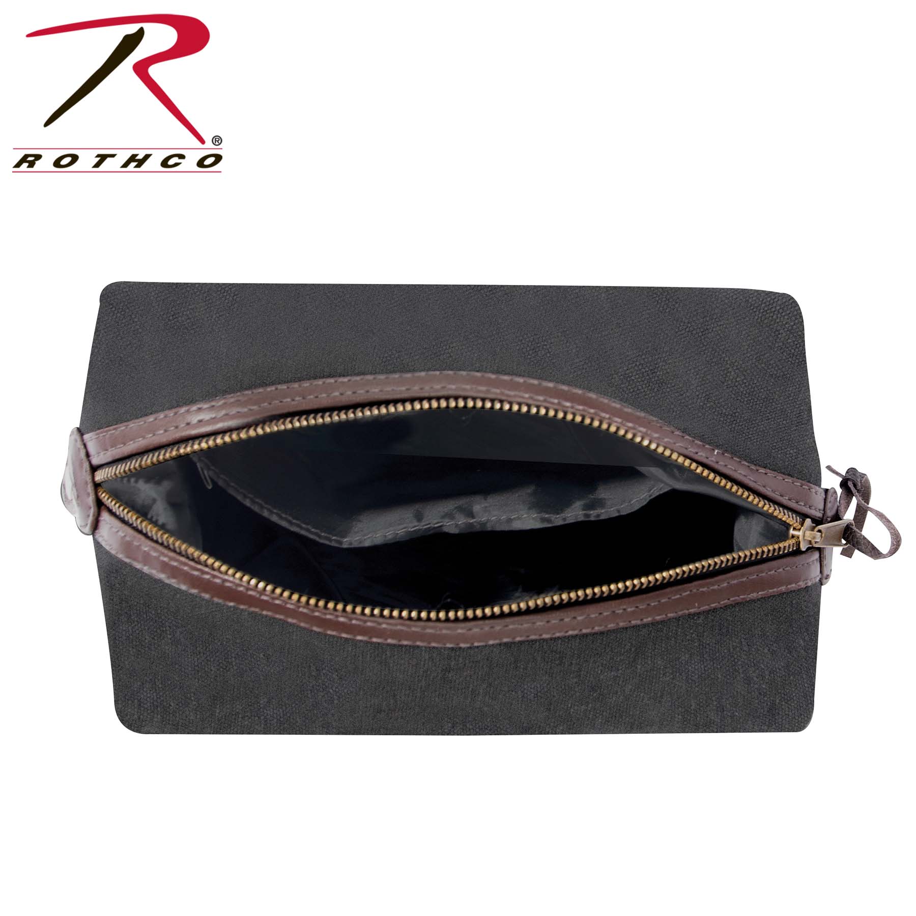 Rothco Canvas & Leather Travel Kit