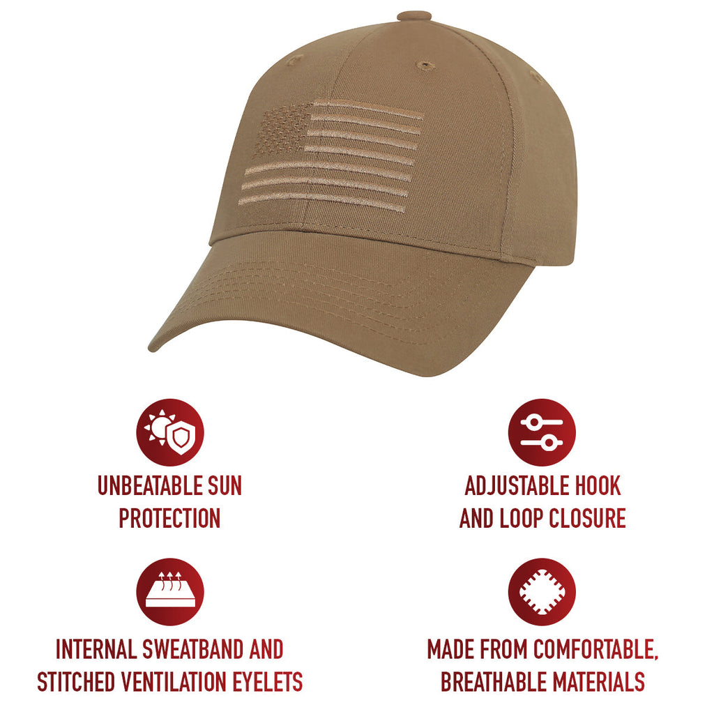 Rothco U.S. Flag Low Profile Cap